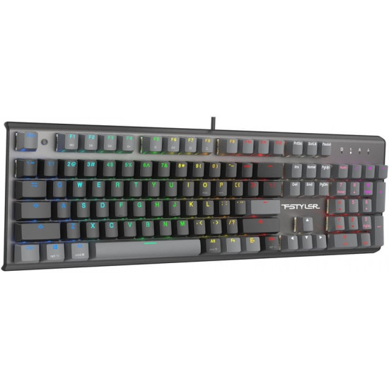 Клавіатура A4Tech Fstyler FS100 Stone Black