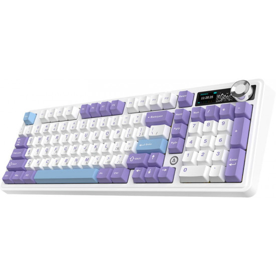 Клавіатура бездротова Ajazz AK980 V2 Gift Switch V2 White (AK980-V2-G-PWB)