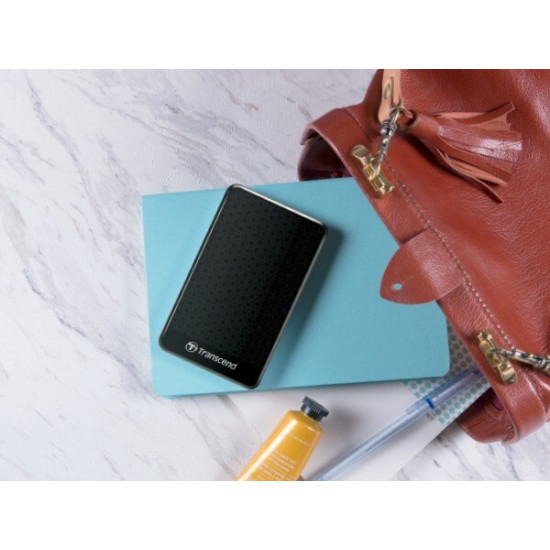 Зовнішній жорсткий диск 2.5" USB3.0 2.0TB Transcend Portable (TS2TSJ25A3K)