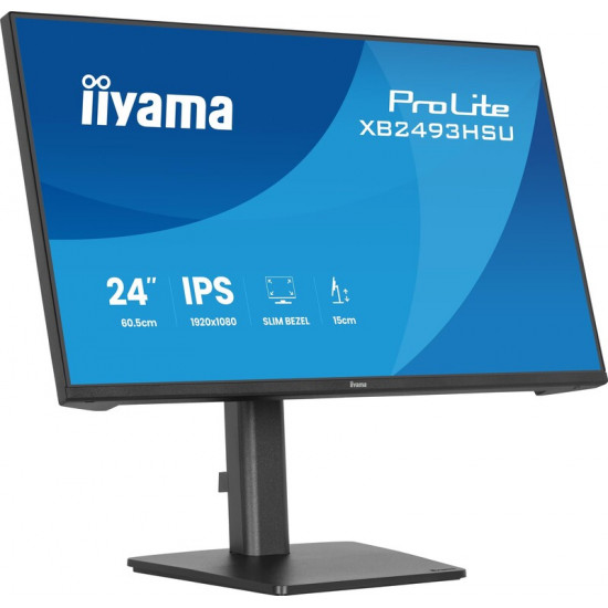 Монітор Iiyama 23.8" G-Master XB2493HSU-B1 IPS Black 120Hz