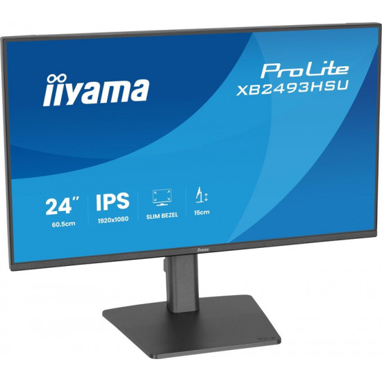 Монітор Iiyama 23.8" G-Master XB2493HSU-B1 IPS Black 120Hz