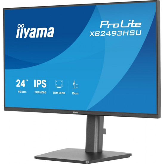 Монітор Iiyama 23.8" G-Master XB2493HSU-B1 IPS Black 120Hz