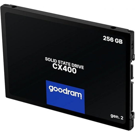 Накопичувач SSD  256GB Goodram CX400 Gen.2 2.5" SATAIII 3D TLC (SSDPR-CX400-256-G2)