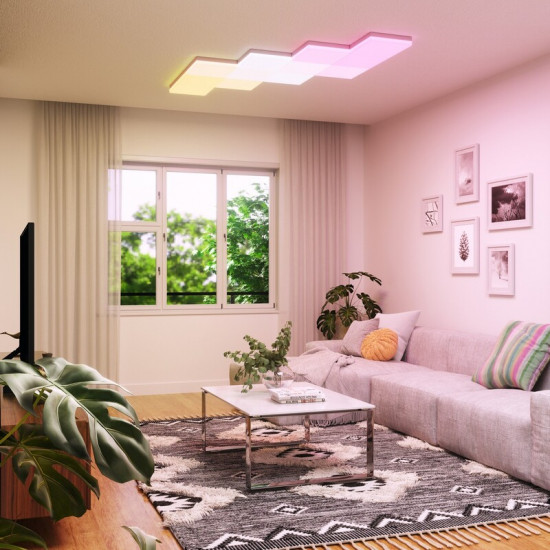 Світильник стельовий Nanoleaf Skylight Starter Kit, 3 шт., Apple HomeKit (NF083K02-3SL)