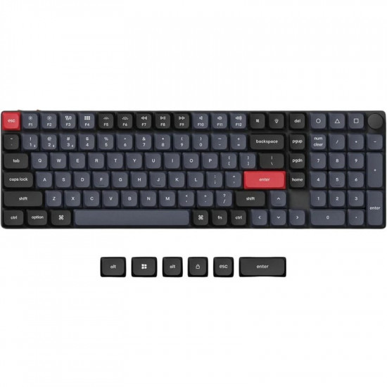 Клавіатура бездротова Keychron K17 PRO 100Key (K17P-H1-UA)