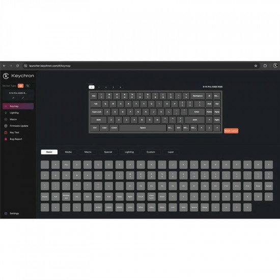 Клавіатура бездротова Keychron K17 PRO 100Key (K17P-H1-UA)