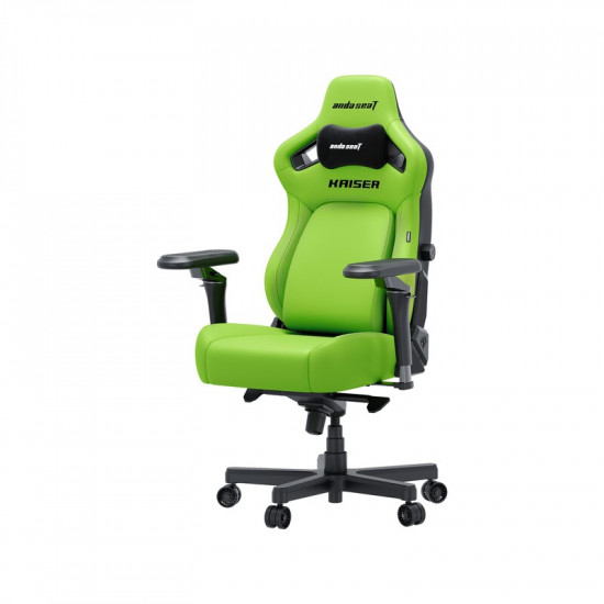 Крісло для геймерів Anda Seat Kaiser 4 V2 Size XL PVC Cyber Green (AD12YDDC-XLL-20-C-PV/C-03)