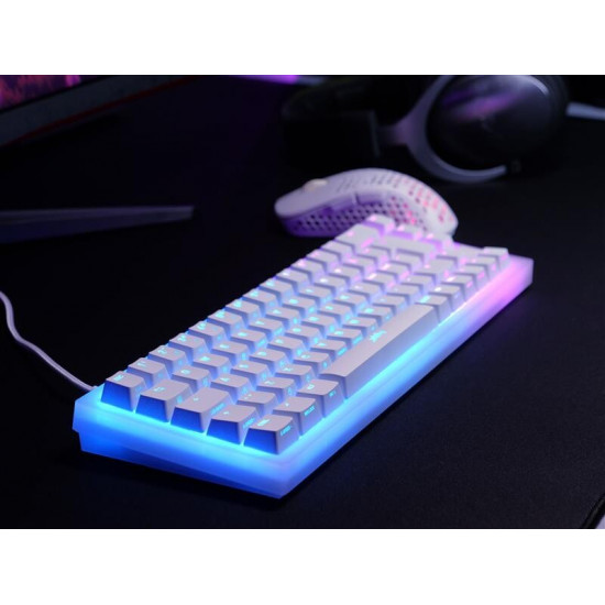 Клавіатура Xtrfy K5 RGB Kailh Red Hot-swap White (K5-RGB-CPT-TPWHITE-R-UKR)