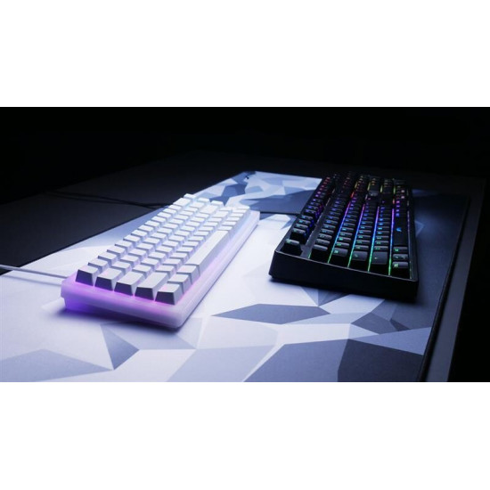 Клавіатура Xtrfy K5 RGB Kailh Red Hot-swap White (K5-RGB-CPT-TPWHITE-R-UKR)