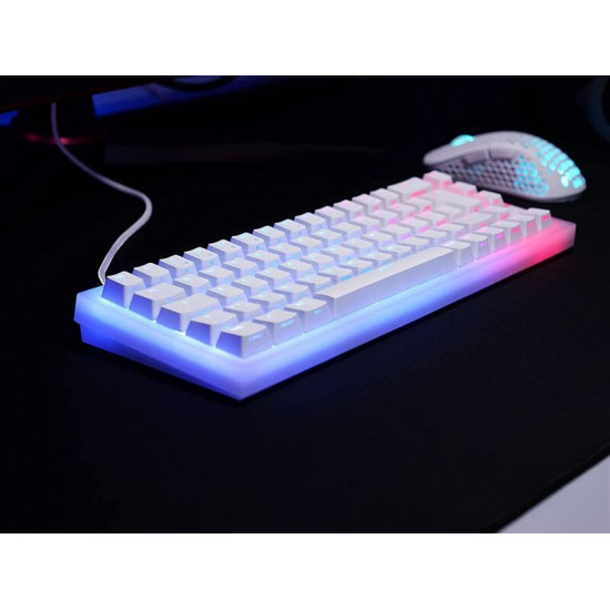 Клавіатура Xtrfy K5 RGB Kailh Red Hot-swap White (K5-RGB-CPT-TPWHITE-R-UKR)