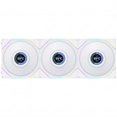 Вентилятор Lian Li TLLCD 120-3, White Cooler (G99.12TLLCD3W.00)