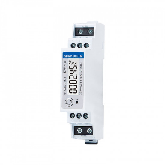 Лічільник Single phase energy meter Eastron SDM 120CT-M-40mA (ESCT-TA16 120A/40mA)