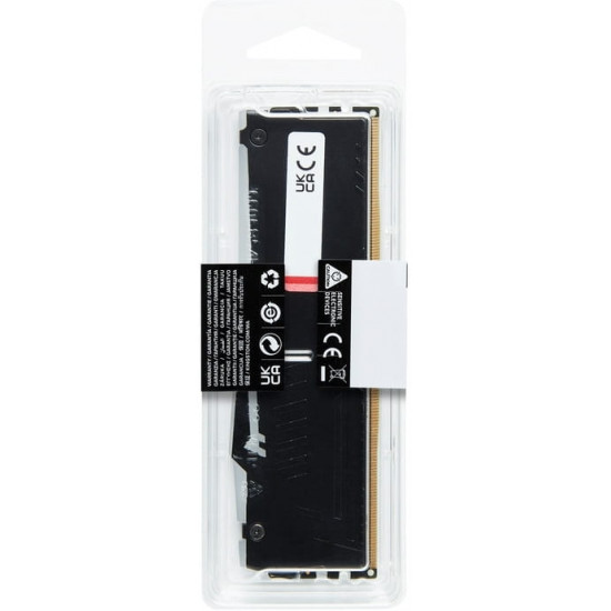 Модуль пам`яті DDR5 32GB/5200 Kingston Fury Beast RGB Black (KF552C40BBA-32)