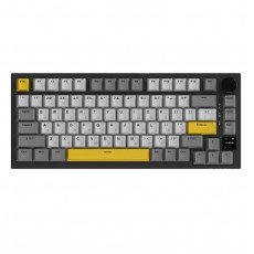 Клавіатура бездротова Ajazz AK820 Pro Flying Fish Switch Black RGB With Screen (AK820PRO-FF-BGY)