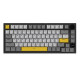 Клавіатура бездротова Ajazz AK820 Pro Flying Fish Switch Black RGB With Screen (AK820PRO-FF-BGY)