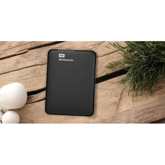 Зовнішній жорсткий диск 2.5" USB 1.0TB WD Elements Black (WDBUZG0010BBK-WESN)