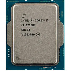 Процесор Intel Core i3 12100F 3.3GHz (12MB,  Alder Lake, 60W, S1700) Tray (CM8071504651013)