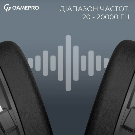 Гарнітура GamePro Asgard Skald Black (HSW160B)