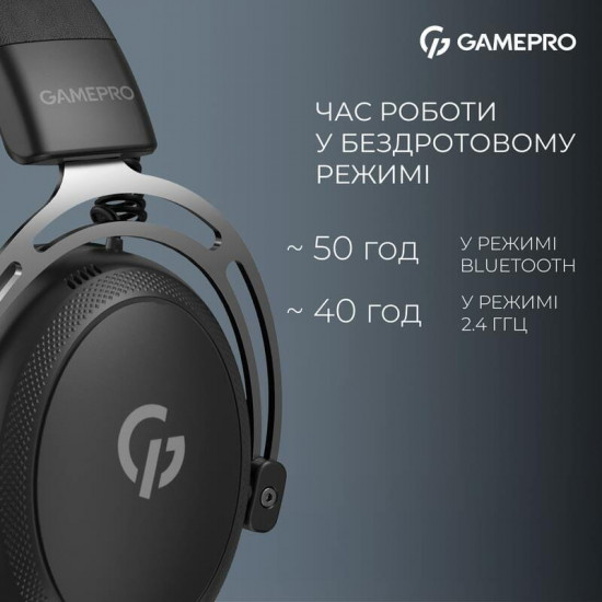 Гарнітура GamePro Asgard Skald Black (HSW160B)