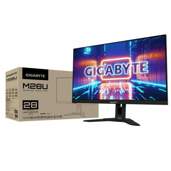 Монiтор Gigabyte Gaming 28" M28U IPS Black