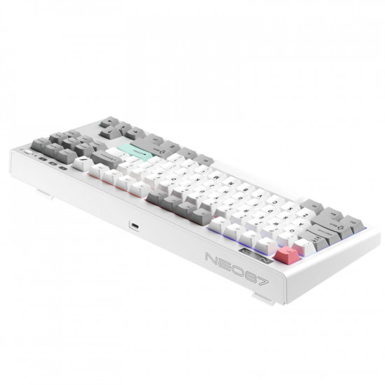 Клавіатура бездротова 1stPlayer NEO87 Wireless Frostwave (NEO87-FW-TLD)