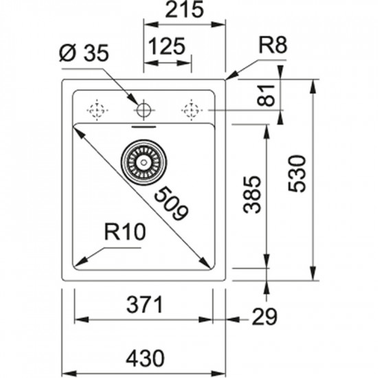 Кухонна мийка Franke Sirius SID 610-40 Tectonite Чорний (114.0497.988)