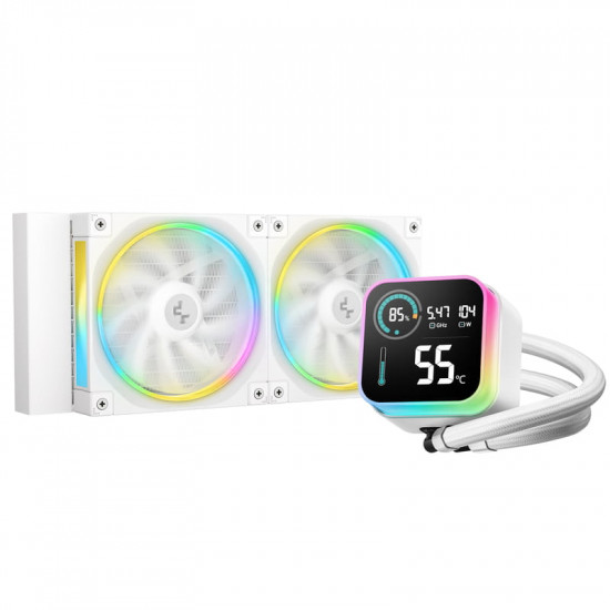 Система водяного охолодження DeepCool LQ240 White (R-LQ240-WHDSMC-G-1)