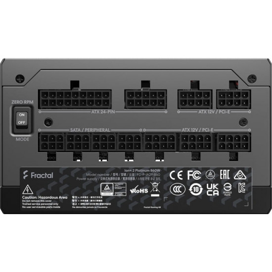 Блок живлення Fractal Design FD-P-IA2P-860-EU Black, 860W