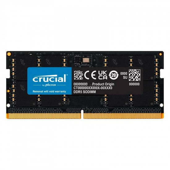 Модуль пам`яті SO-DIMM 8GB/5600 DDR5 Crucial OEM (CT8G56C46S5T)