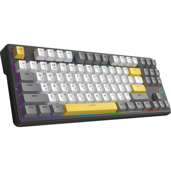 Клавіатура Ajazz AK870 V2 Flying Fish Switch Black USB-C (AK870-V2-FF-BGY)