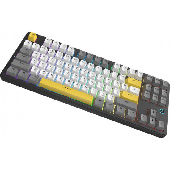 Клавіатура Ajazz AK870 V2 Flying Fish Switch Black USB-C (AK870-V2-FF-BGY)