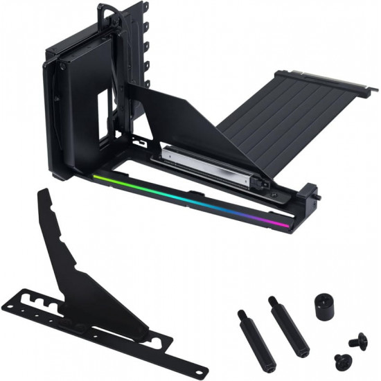 Брекет для вертикального встановлення відеокарти Lian Li Vertical GPU Bracket Kit PCIe5.0 Black (G89.VG4-5-V4X.00)