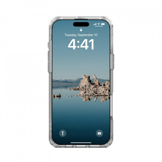 Чохол-накладка Urban Armor Gear Magsafe для Apple iPhone 16 Pro Max Plyo Ice/Gold (114481114381)
