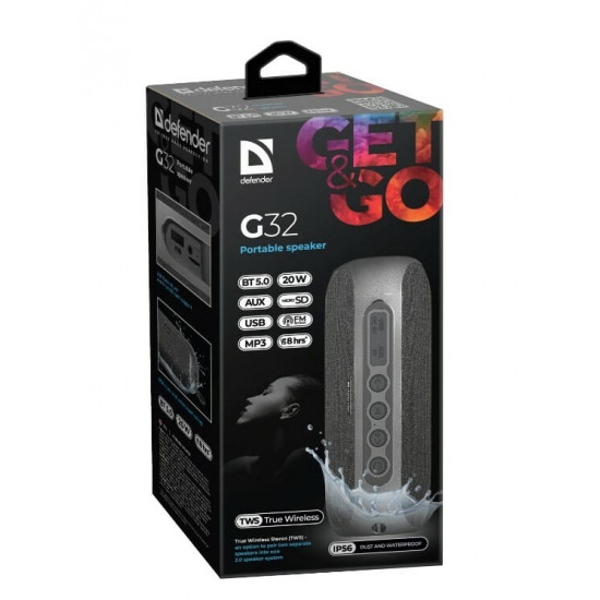 Акустична система Defender G32 Black (65232)
