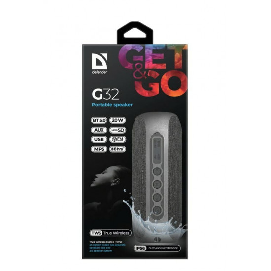 Акустична система Defender G32 Black (65232)