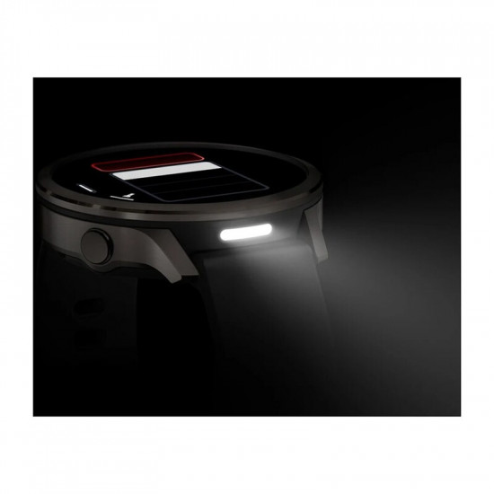 Смарт-годинник Garmin Venu 4 41mm Slate Bezel with Black Silicone Band (010-03013-02)