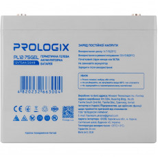 Акумуляторна батарея Prologix 12V 75AH (PL12-75GEL) GEL