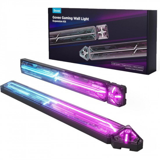 Набір настінних світильників Govee Gaming Wall light Expansion Kit 72W H10630A5