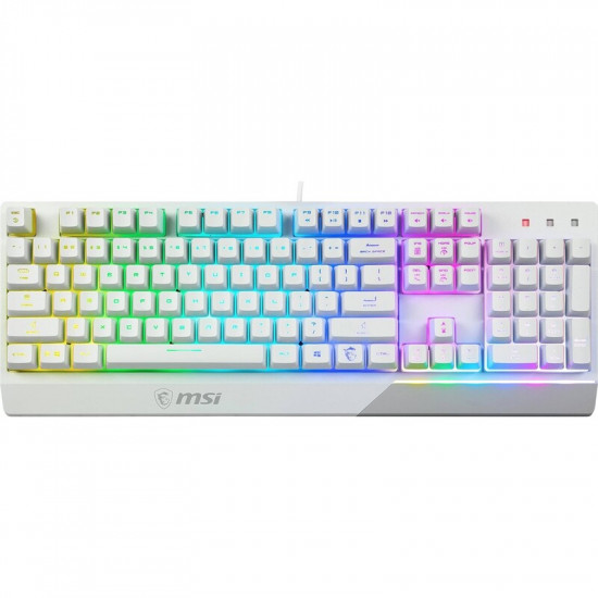 Комплект (клавіатура, миша) MSI Vigor GK30 Combo UA White