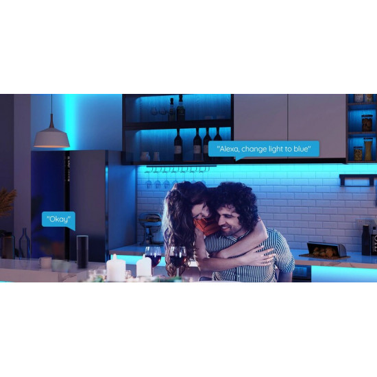Світлодіодна стрічка розумна Govee H611 RGB, 10 м, White (H61103A3)