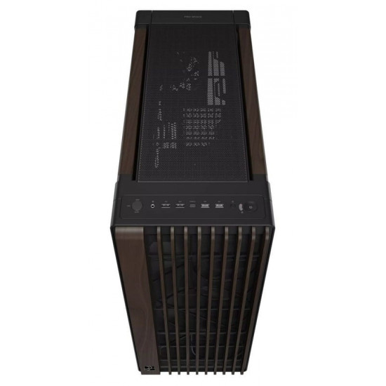 Корпус Asus ProArt PA602 Walnut Wood Metal Panel Modern Black (90DC00J0-B09040)