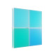 Комплект панелей Nanoleaf Blocks Small Squares Add-On Kit з підтримкою HomeKit і Matter, 4 шт. (N8100E00-4SS)