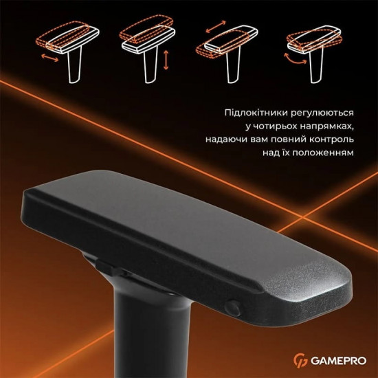Крісло для геймерів GamePro GC775G Fabric Gray