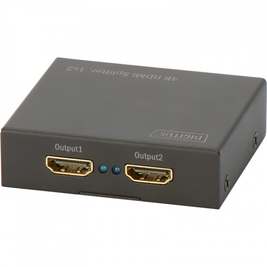 Приймальний розподільник Digitus HDMI - 2хHDMI, (F/F), Black (DS-46304)