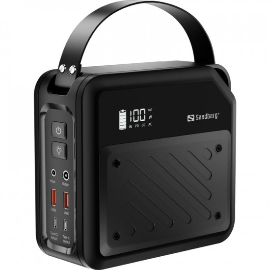 Універсальна мобільна батарея Sandberg DC Power Station 72000mAh Black (421-22)
