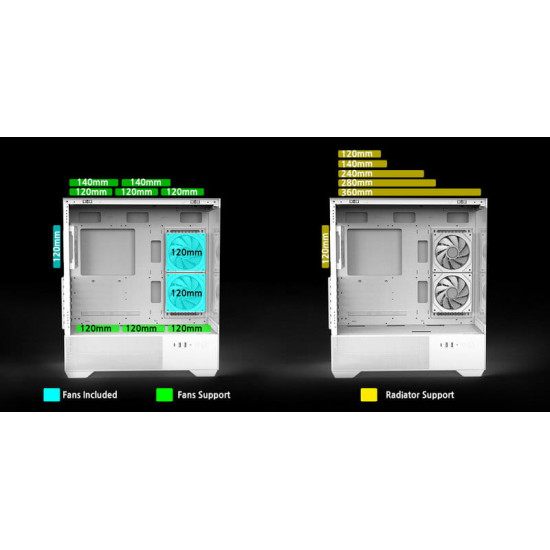 Корпус Zalman Chronix V2 White