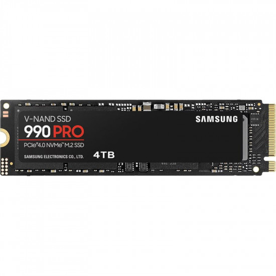 Накопичувач SSD  4ТB Samsung 990 PRO M.2 2280 PCIe 4.0 x4 NVMe V-NAND TLC (MZ-V9P4T0BW)