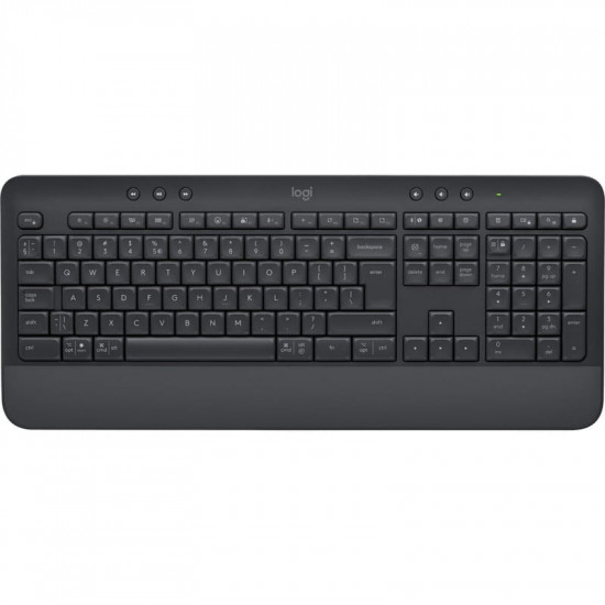 Клавiатура бездротова Logitech Signature K650 US Graphite USB (920-010945)