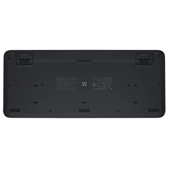 Клавiатура бездротова Logitech Signature K650 US Graphite USB (920-010945)