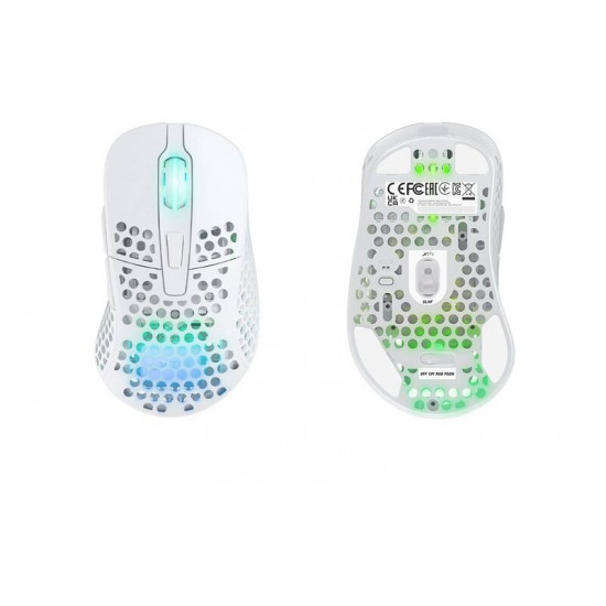 Миша бездротова Cherry Xtrfy M4 RGB White (M4W-RGB-WHITE)